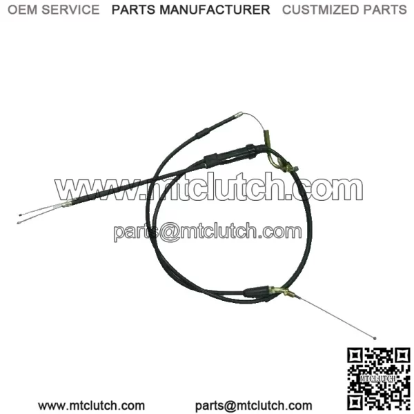 Fit For Yamaha RD350 RD 350 Throttle Cable 1973-1975 A/B Models Complete