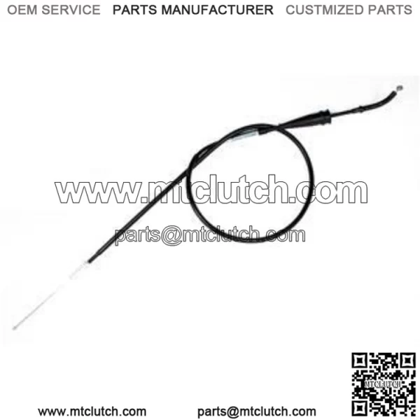 Fits 1993 Yamaha WR250 Black Vinyl Throttle Cable 4151441