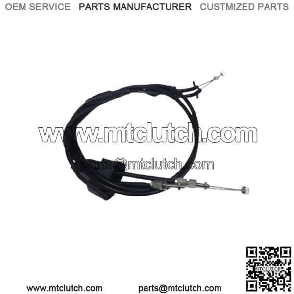 NEW SUZUKI RM-Z RMZ 450 250 OEM THROTTLE CABLE ASSEMBLY PUSH & PULL 58301-37K01 (For: Suzuki)