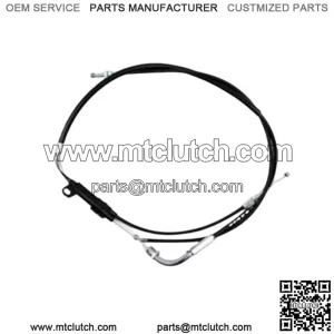 Fits 1990 Suzuki VS1400GL Intruder Black Vinyl Pull Throttle Cable (For: Suzuki)