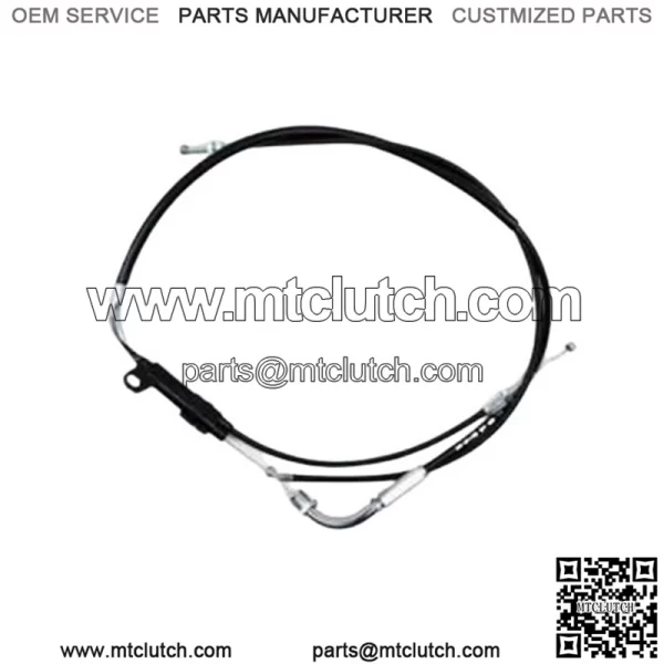Fits 1990 Suzuki VS1400GL Intruder Black Vinyl Pull Throttle Cable (For: Suzuki)