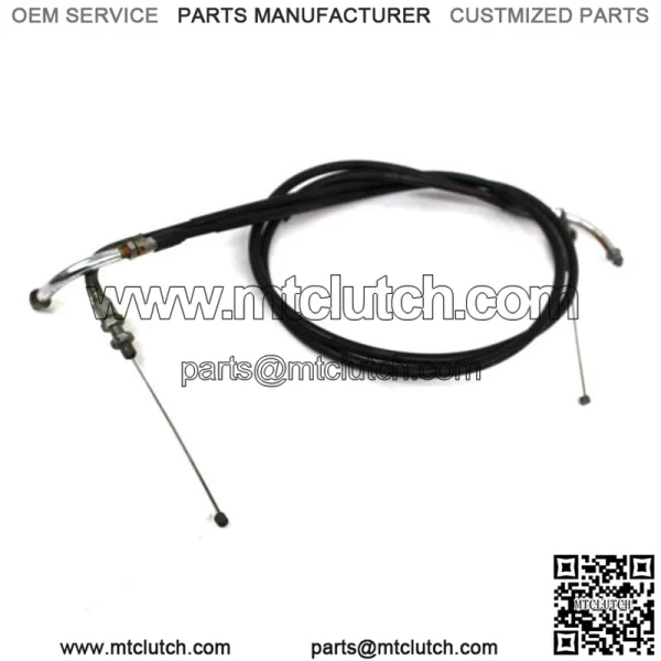 01-04 Suzuki Volusia VL800 Throttle Cables Oem Smooth Pull (For: Suzuki)
