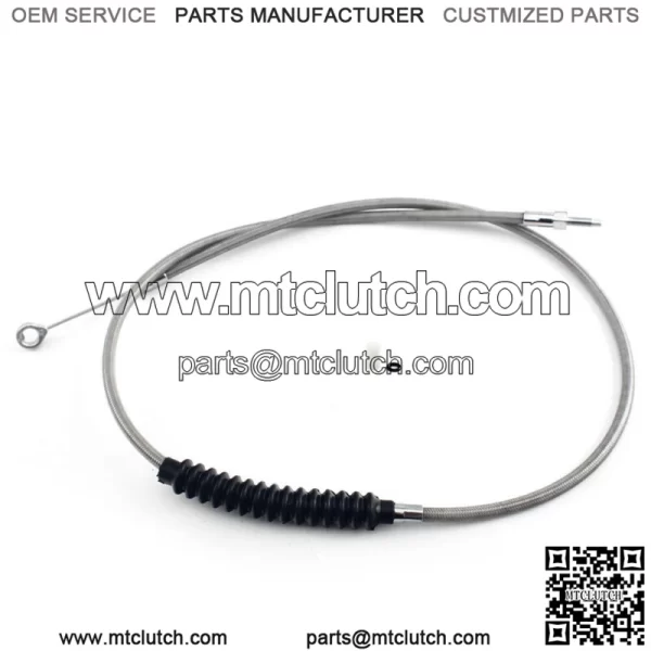 Braided Clutch Cable for Sportster 1200 XL1200C XL1200N XL1200R XL1200T XL1200X - Image 2