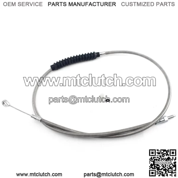 Braided Clutch Cable for Sportster 1200 XL1200C XL1200N XL1200R XL1200T XL1200X - Image 3