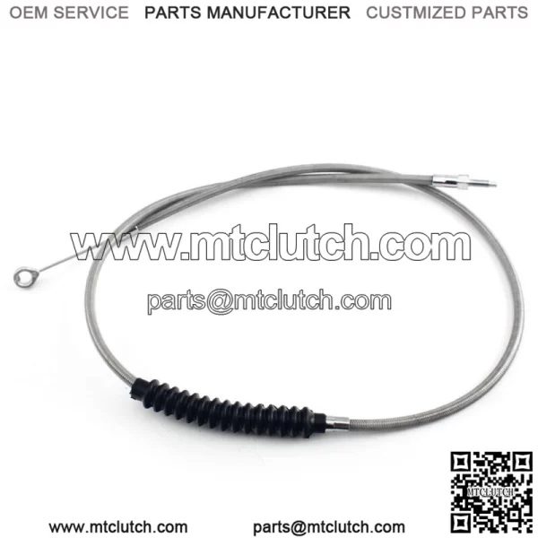 Braided Clutch Cable for Sportster 1200 XL1200C XL1200N XL1200R XL1200T XL1200X - Image 4