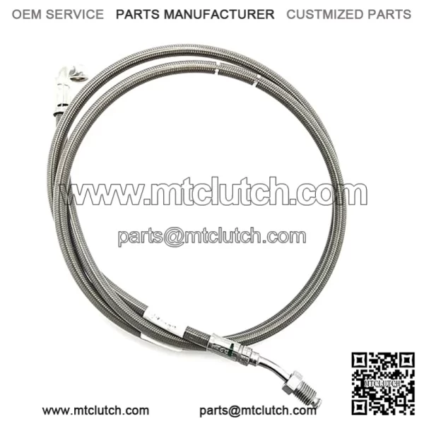 Polaris Ranger Brake Line, Right, Rear, Genuine OEM Part 1912104, Qty 1 - Image 2