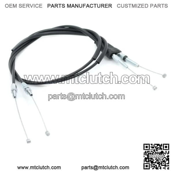 Throttle Cable Return & Pull Set For Honda XR650L 1993-2022 (For: Honda)