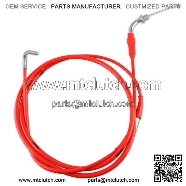 NIBBI 71" Throttle Cable For Honda Yamaha Suzuki Kawasaki TaoTao GY6 Scooter ATV