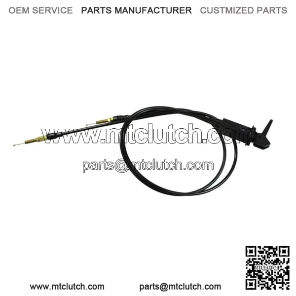 Dual Choke Cable fits Polaris Replaces OEM # 7080753 Snowmobile Choke Cable (For: Polaris)