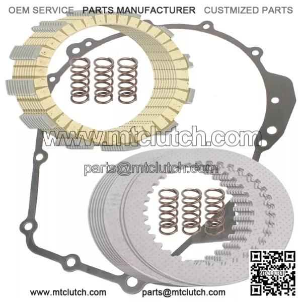 Clutch Friction Plates And Gasket Kit for Kawasaki Ninja ZX-10R ZX1000 2011-2020
