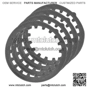 4X Clutch Plate For Yamaha 336-16324-00-00 137-16324-00-00