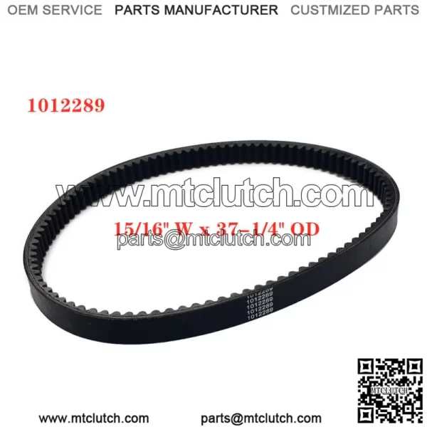 15/16" W x 37-1/4" Clutch Drive Belt for Club Car Golf Cart Gas DS 84-87 1012289