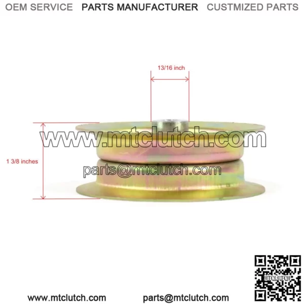Flat Idler Pulley for 2011  TimeCutter SS 5000 74630 Riding Mower Tractor - Image 2