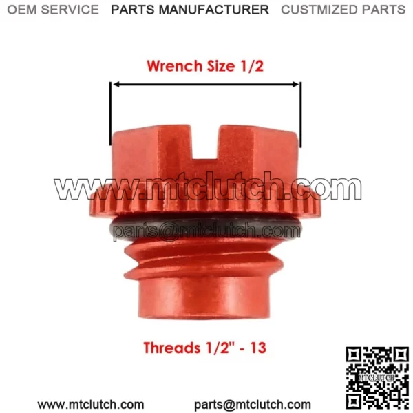 Drain Plug w/ Gasket for Polaris Sportsman 570 EFI EPS SP 2014-2018 For: Polaris Sportsman 570 - Image 2
