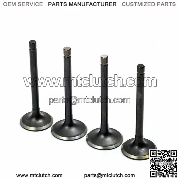 Exhaust & Intake Valve Set FOR EZGO 4 Cycle Gas Golf Cart 295cc 350cc 1996-2002