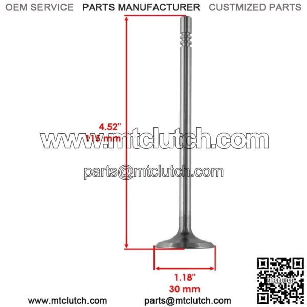 Exhaust & Intake Valve for Polaris Ranger RZR 800 2008-2014 For: Polaris Sportsman 800 - Image 2