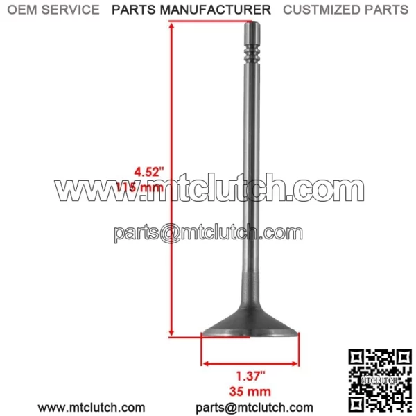 Exhaust & Intake Valve for Polaris Ranger RZR 800 2008-2014 For: Polaris Sportsman 800 - Image 3