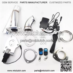 2-inch electric exhaust valve remote control and manual