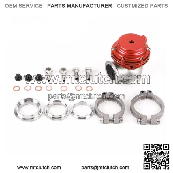 38mm waste valve#red