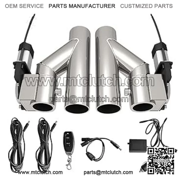 2.5-inch single-opening integrated Y-type exhaust valve remote control two-in-one