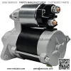 18404 New Starter Motor Replacement for John Deere Gator 4x2 TS CX CS Kawasaki FE250D FE290D FE350D FE400D OE#: 211632089, DAW26844, AW26844, SND0132, 41052062 - Image 3