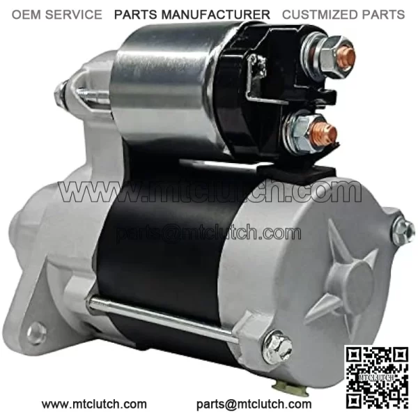 18404 New Starter Motor Replacement for John Deere Gator 4x2 TS CX CS Kawasaki FE250D FE290D FE350D FE400D OE#: 211632089, DAW26844, AW26844, SND0132, 41052062 - Image 3
