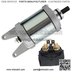Teryx4 800 Starter for Kawasaki 800 KRT800 All Models 2014-2023 with Relay For: Kawasaki Teryx 800