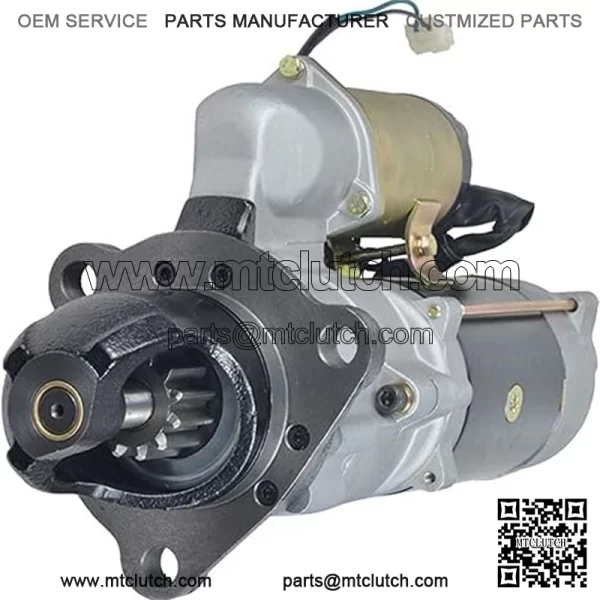 New DB Electrical ROTA0431 Starter Compatible with/Replacement for 12 Tooth Count 24V Komatsu Various 600-813-3721, 600-813-4560