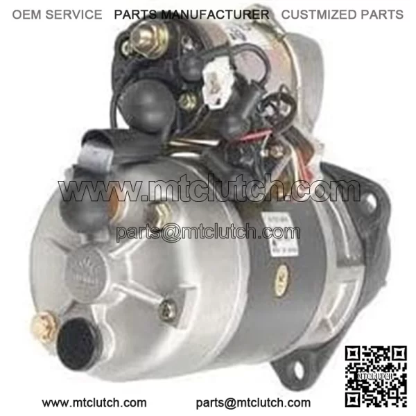 New Starter Motor Compatible With Komatsu Wheel Loader 4D130 4D140 6D105 By Part Numbers 6008132691 6008132692 6008132690 0210004860 0210004861