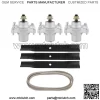 Deck Rebuild Kit for  Timecutter SS5000 SS5060 50" 119-8820 121-0751 SS5035