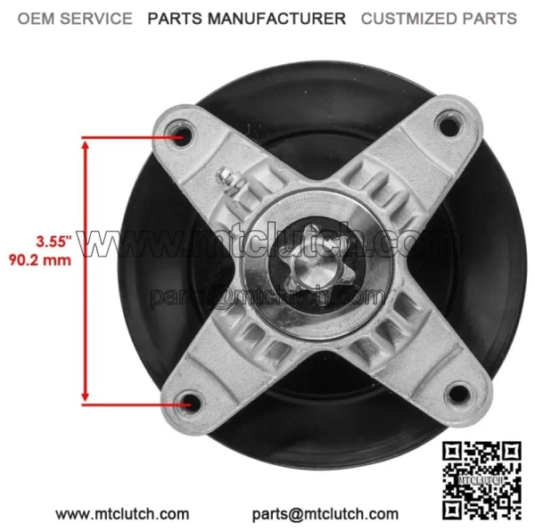 Deck Spindle Pulley Kit For MTD Ranch King Ryobi Huskee Yard Machines - Image 3