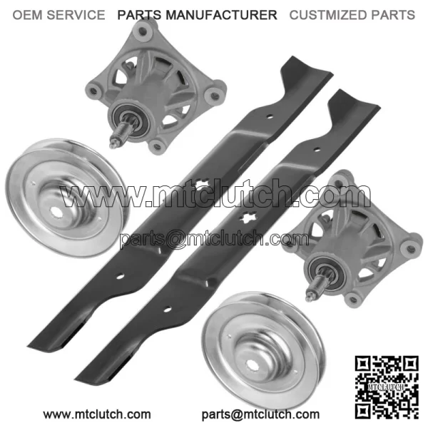 Spindle Blade & Pulley for Husqvarna LSZ4622 LSZ5422 EZ5224 EZ5226 46" 52" 54"