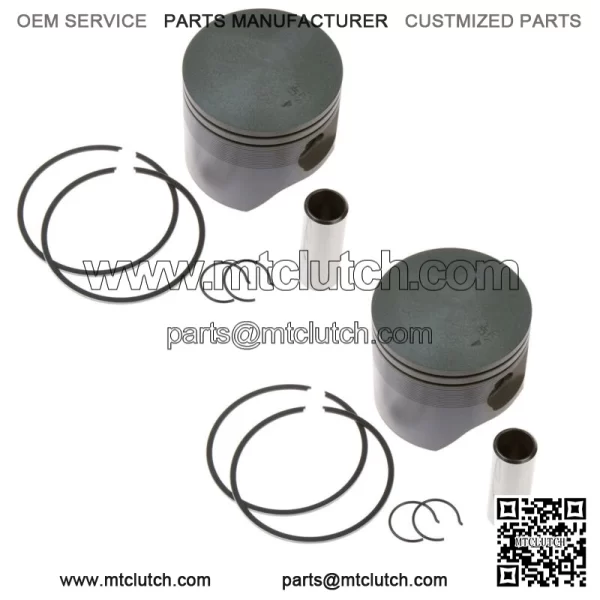 2  Standard Bore Piston Kits for Polaris 800 Snow 2017-2023 85mm