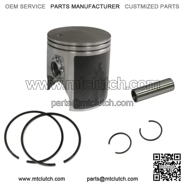 040 Over Bore Piston Kit for Polaris 1990-1993 350 2-Stroke ATV's 81mm