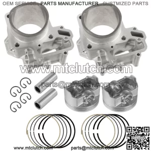 Cylinder Piston & Rings Kit for Kawasaki Teryx LE 800 KRF800 2014-2020 For: More than one vehicle