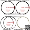 Cylinder Piston & Rings Kit for Kawasaki Teryx LE 800 KRF800 2014-2020 For: More than one vehicle - Image 5