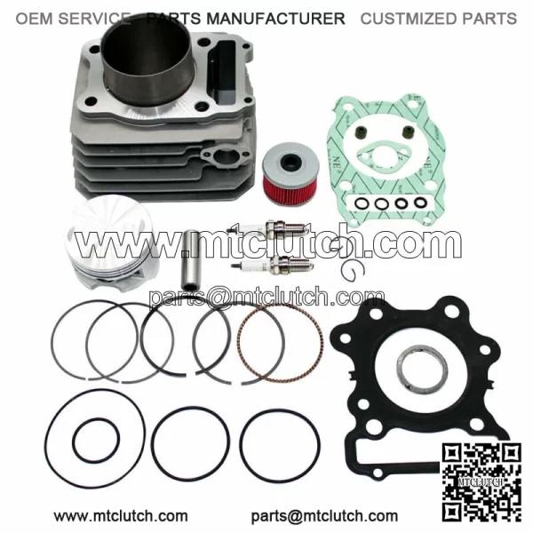 For 1988-2000 Honda TRX 300 Fourtrax FW 4x4 2x4 Cylinder Top End Rebuild Kit NEW For: Honda - Image 2