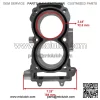 Cylinder For Polaris RZR XP 900 2011 2012 2013 93mm Bore 3022278 - Image 2