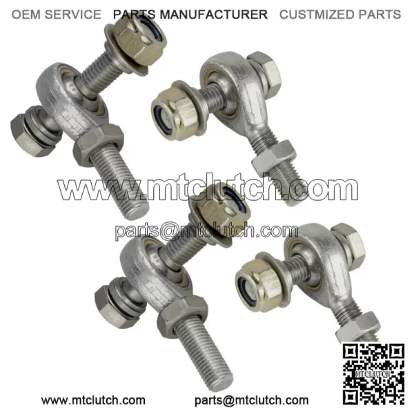 2 Sets Of Inner Outer Tie Rod End Kit For Ski-Doo Renegade 600 10-20/ 800R 10-18