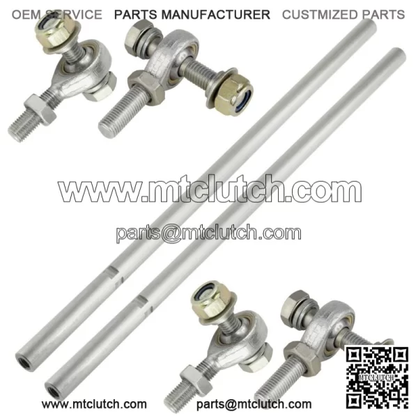 2 Steering Tie Rod w/ Tie Rod End fits Ski-Doo Summit 800R / X 800R 2008 - 2010 (For: More than one vehicle)