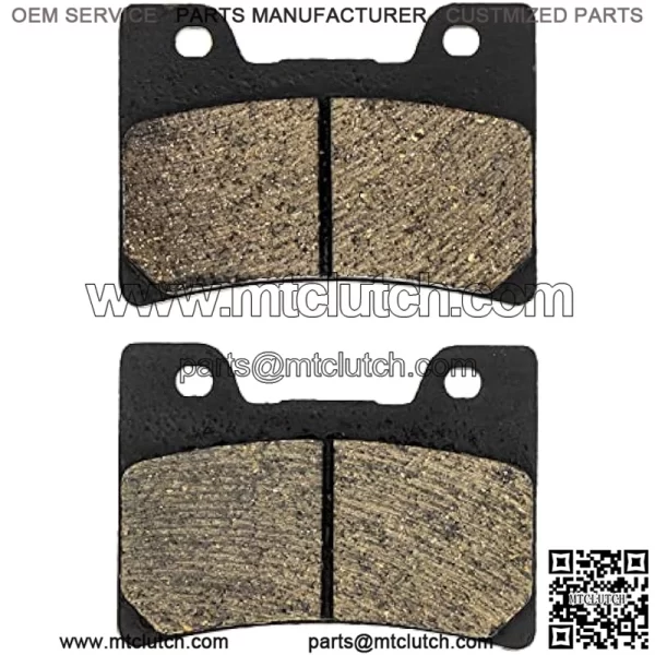 FZR600R 2 Pack Brake Pad Set YZF600R FZR1000 Replacement for NICHE