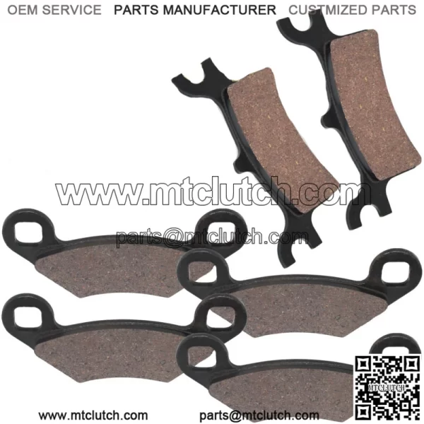 Front Rear Brake Pads for Polaris Sportsman 800 EFI 2005 2006 2007 2008 For: Polaris Sportsman 800
