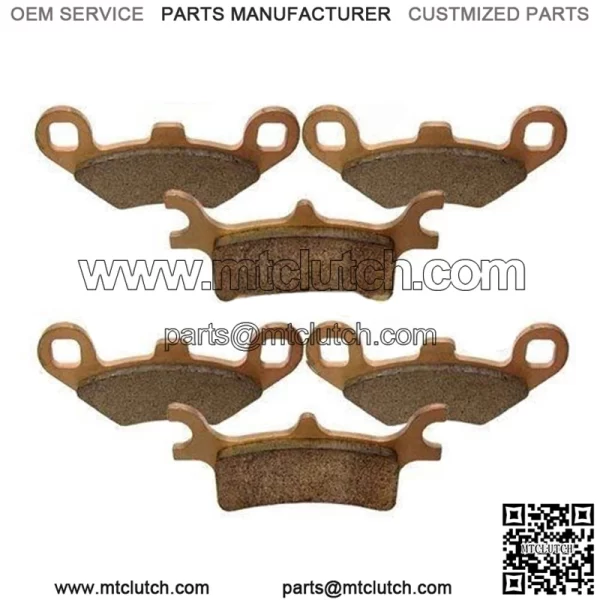 Brake Pads for Polaris Sportsman 800 EFI Front Rear Brakes 2005-2007