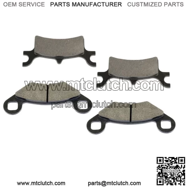 Brake Pads for Polaris Sportsman 800 EFI Intl HO 2005-2009 Front Rear Brakes For: Polaris Sportsman 800