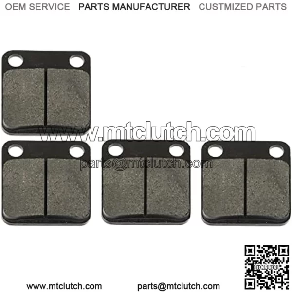 Front Brake Pads Compatible with Suzuki 400 LTA400 LTF400 Eiger 2WD 4WD 2002-2007