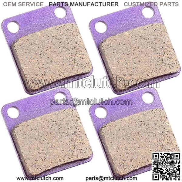 Brake Pads for Kawasaki Prairie 360 2003-2012 for Kawasaki Prairie 300 1999 2000 2001 2002 Front and Rear OEM Replacement Brake Pads - Image 2