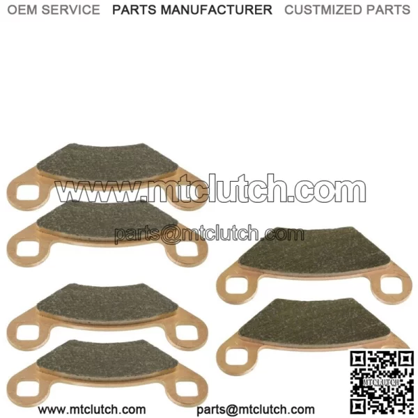 Front & Rear Brake Pads for Polaris Sportsman 400 HO 2011-2014 / HO South 2014 For: Polaris Sportsman 570