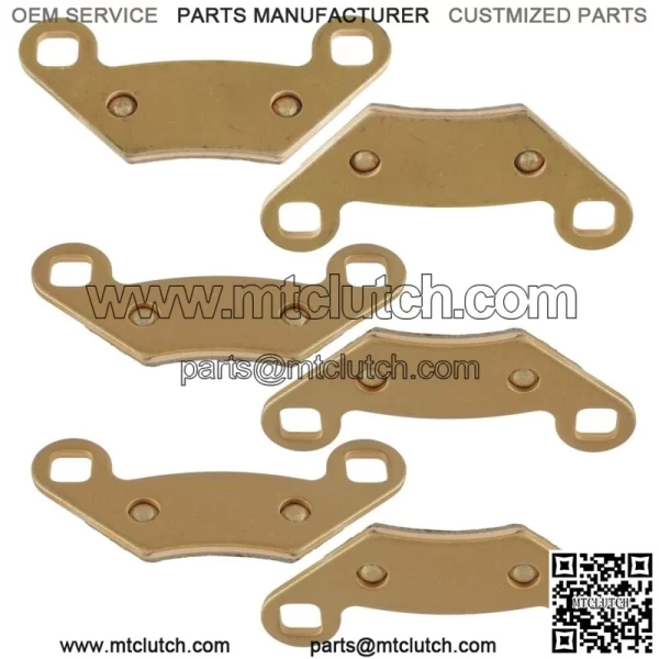 Front & Rear Brake Pads for Polaris Sportsman 400 HO 2011-2014 / HO South 2014 For: Polaris Sportsman 570 - Image 4