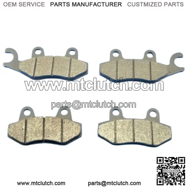 Front Brake Pads for Kawasaki Teryx 800 KRF800/Teryx4 800 KRT800 2014-2016 For: More than one vehicle