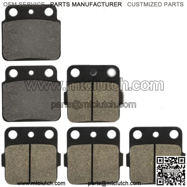 Front and Rear Brake Pads for Kawasaki KSF400 KFX400 2003 2004 2005 2006